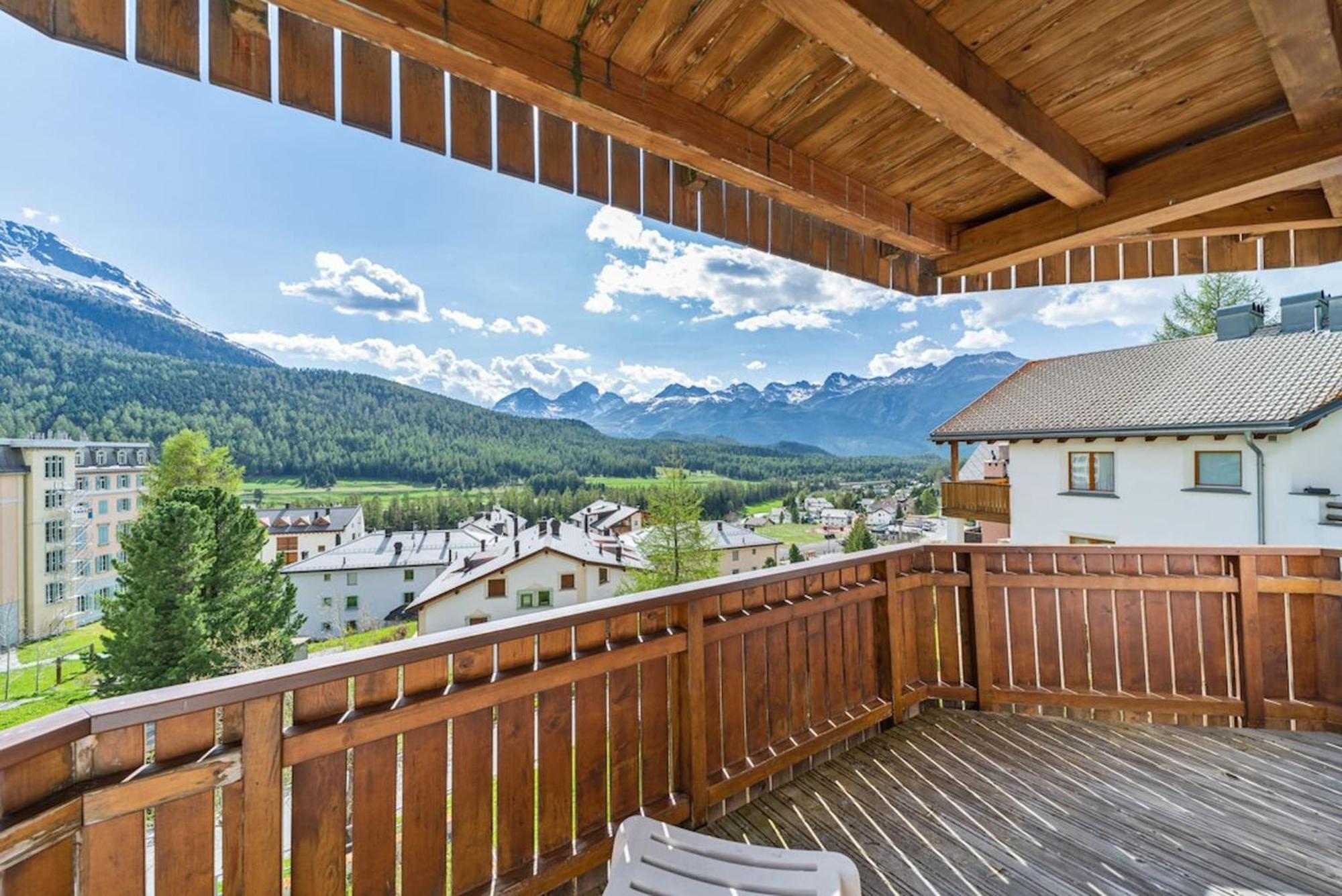 Chesa San Peider - Pontresina Daire Dış mekan fotoğraf