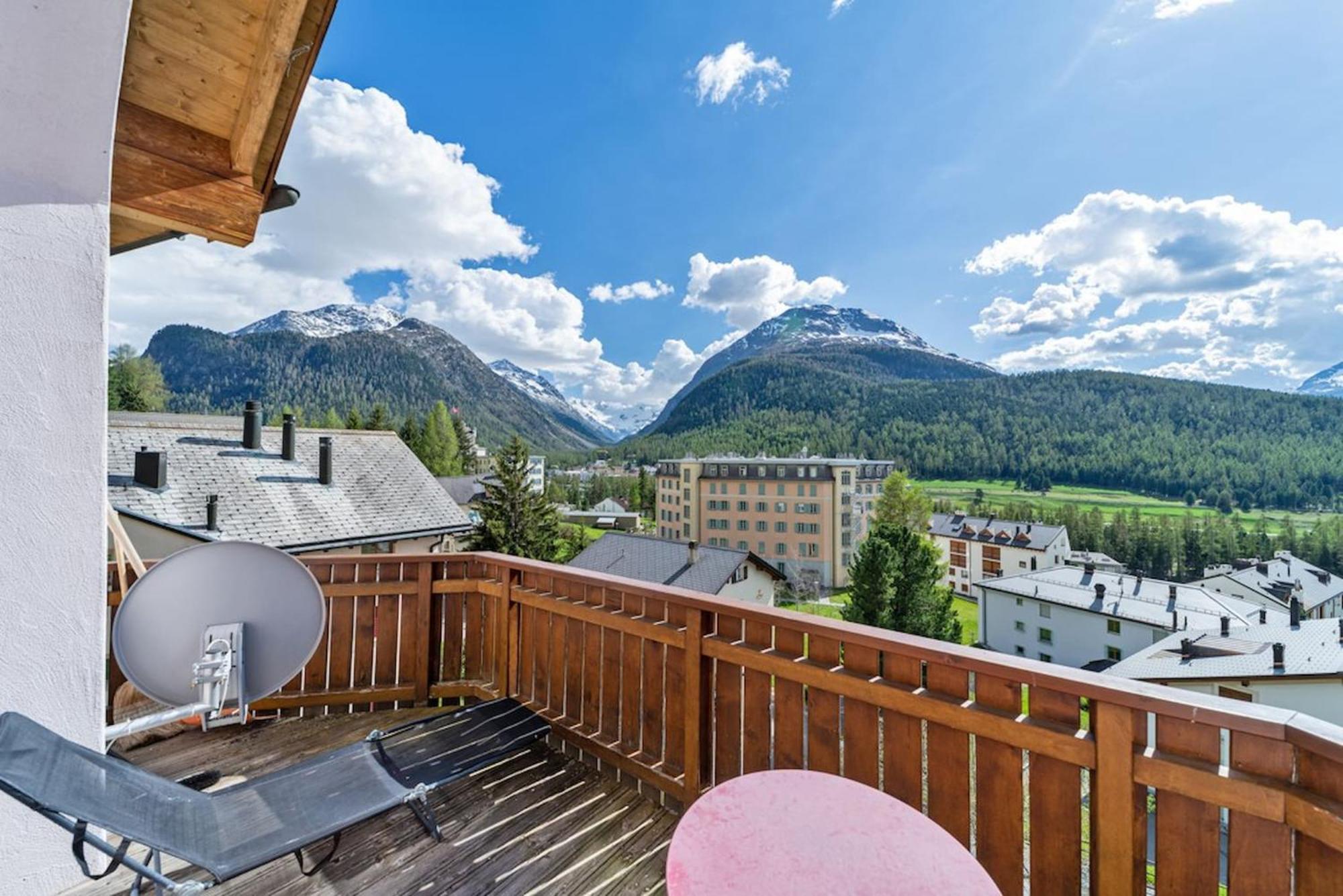 Chesa San Peider - Pontresina Daire Dış mekan fotoğraf